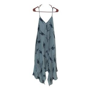 India Boutique Blue Sea turtle Midi Dress